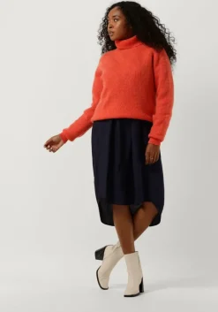 CO'COUTURE e co'couture midi jurk callum volume dress><noscript><img width=