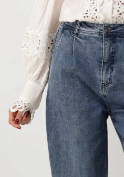 donkerblauwe copenhagen muse wide jeans cmjean-wide pants