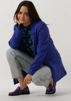 donkerblauwe freebird blazer dafne