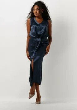 donkerblauwe greek archaic kori midirok 120012