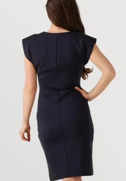 donkerblauwe inwear midi jurk henniehiw vincent sl dress