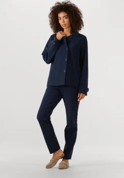 donkerblauwe japan tky trenchcoats misato