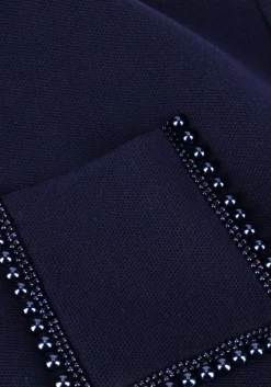 donkerblauwe liu jo tops & t-shirts maglia chiusa m/l