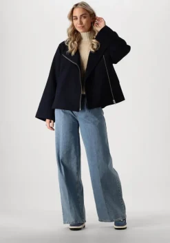 donkerblauwe modström jack jannamd jacket