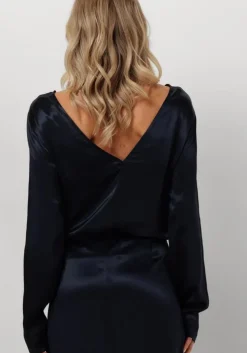 donkerblauwe modström top kindlemd is top