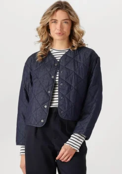 donkerblauwe msch copenhagen jack mschlysandra jacket