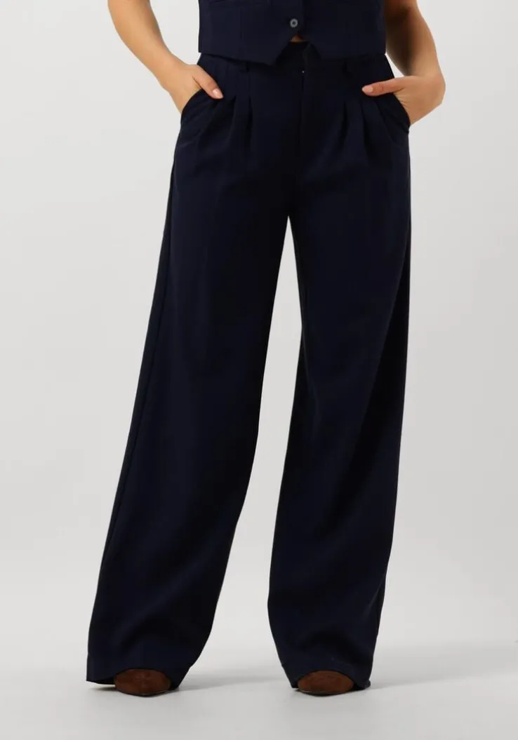 donkerblauwe notre-v pantalon nv-ela