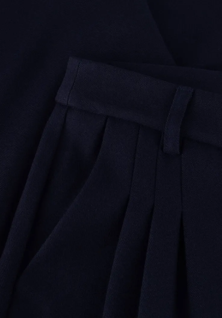 donkerblauwe notre-v pantalon nv-ela