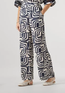 donkerblauwe nukus pantalon josephine pants