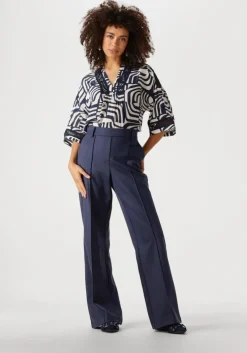 donkerblauwe nukus top nina top