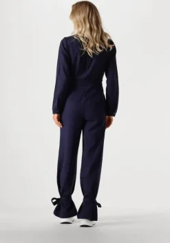 donkerblauwe omoda atelier jumpsuit x nina - nina