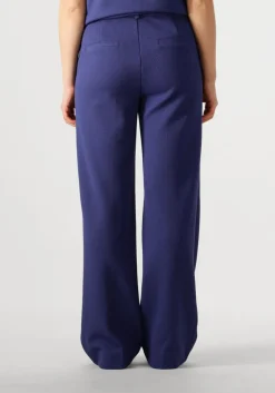 POM AMSTERDAM e pantalon wide leg pants sapphire><noscript><img width=