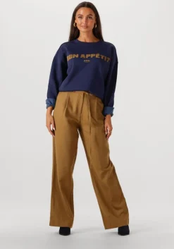 donkerblauwe pom amsterdam sweater sweater - bon appetit