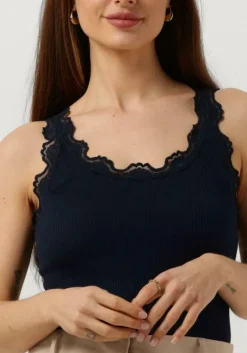 ROSEMUNDE e top silk top w/ lace><noscript><img width=