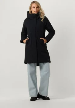 donkerblauwe rosemunde top babette silk t-shirt lace