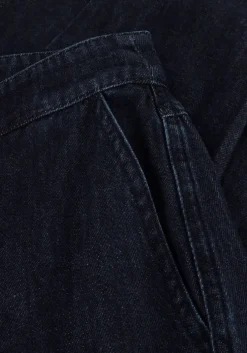 donkerblauwe second female wide jeans olane denim jeans