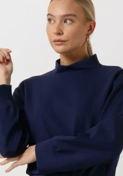 donkerblauwe semicouture mini jurk y2wl02