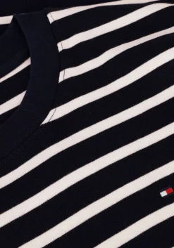 TOMMY HILFIGER e t-shirt slim henley gb scoop-nk ls 1><noscript><img width=