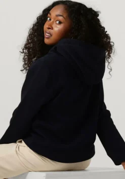 donkerblauwe tommy hilfiger trui heritage hilfiger hoodie ls