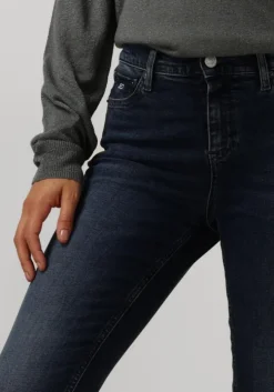 donkerblauwe tommy jeans skinny jeans nora md skn dh1264