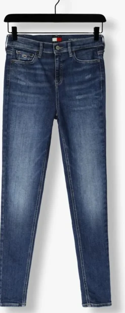 donkerblauwe tommy jeans skinny jeans nora md skn ai3354