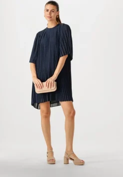 donkerblauwe twinset milano mini jurk 251tp2051