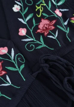 donkerblauwe y.a.s. maxi jurk yaschella ss maxi dress