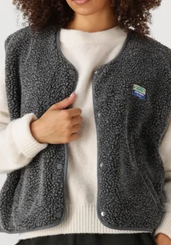 AMERICAN VINTAGE donkergrijze gilet hoktown><noscript><img width=