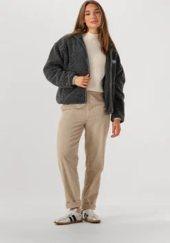 AMERICAN VINTAGE donkergrijze faux fur jas hoktown woman><noscript><img width=