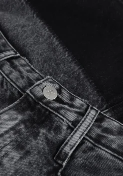 CALVIN KLEIN donkergrijze minirok a-line utility mini skirt><noscript><img width=