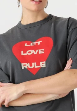 donkergrijze catwalk junkie t-shirt graphic tshirt