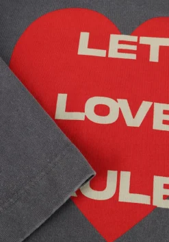 donkergrijze catwalk junkie t-shirt graphic tshirt