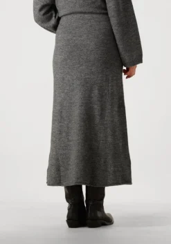 EDITED donkergrijze maxirok panja knit skirt><noscript><img width=