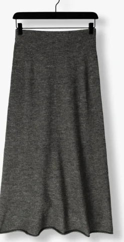 EDITED donkergrijze maxirok panja knit skirt><noscript><img width=