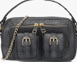 NÚNOO donkergrijze núnoo schoudertas helena buckle new zealand>DAMES Schoudertassen