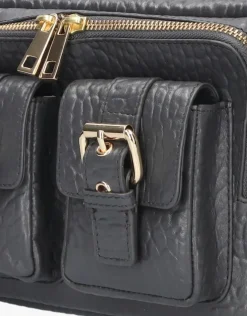 donkergrijze núnoo schoudertas ellie buckle new zealand