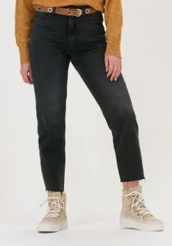 donkergrijze object mom jeans kila hw denim jeans