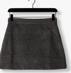 SELECTED FEMME donkergrijze minirok slfbex hw mini skirt><noscript><img width=