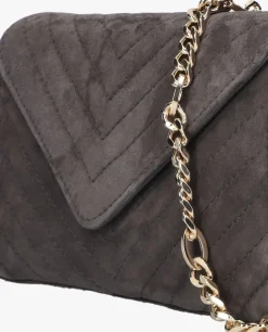 donkergrijze unisa schoudertas zcorin