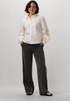 Y.A.S. donkergrijze pantalon yaslikka hw wide pants>DAMES Broeken