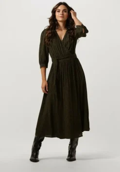 SCOTCH & SODA e midi jurk midi wrap dress>DAMES Jurken