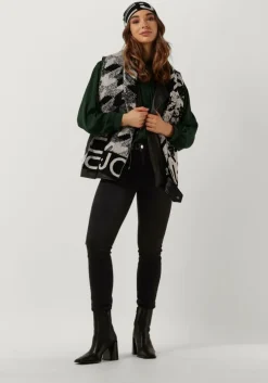 donkergroene semicouture blouses s2wu01