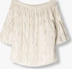 ecru bruuns bazaar top carlis blouse