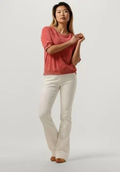 ecru by-bar flared jeans leila pant twill