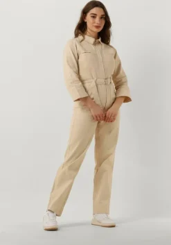 ecru by-bar jumpsuit louise twill suit