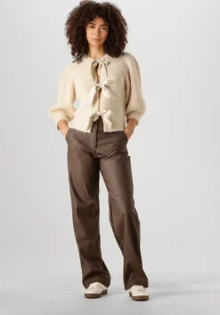 CO'COUTURE co'couture trui coralie cc bow rib cardigan>DAMES Truien & Vesten