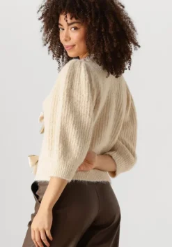 CO'COUTURE co'couture trui coralie cc bow rib cardigan><noscript><img width=