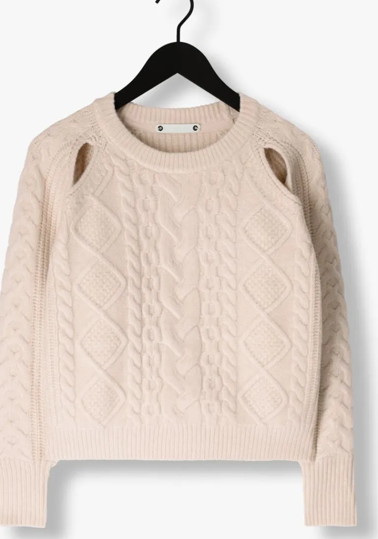 CO'COUTURE co'couture trui new row cable knit>DAMES Truien & Vesten