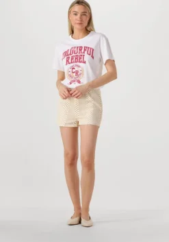 COLOURFUL REBEL korte broek nolita crochet short>DAMES Broeken|Shorts