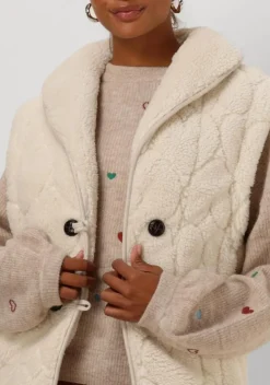 ecru fabienne chapot gilet merlin gilet